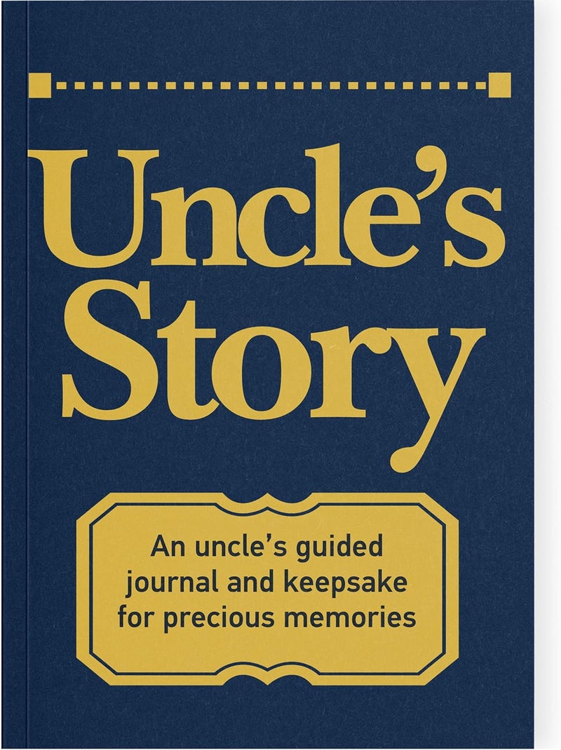 Coco & Lan Uncle's Story Journal: A Meaningful Keepsake for Uncle to Share His Life Journey and Memories, Book Includes 250+ Prompt Questions, Sentimental Gifts Idea for Father's Day, Birthday, Christmas - Image 1